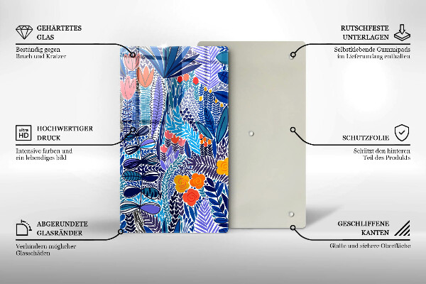 Deska kuchenna Malowana łąka