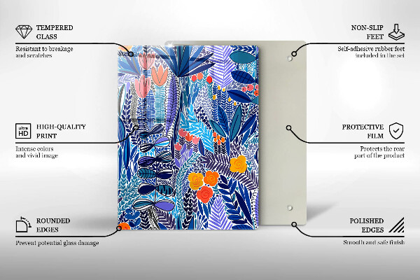 Deska kuchenna Malowana łąka