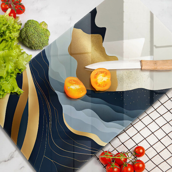 Deska kuchenna Abstrakcyjne góry