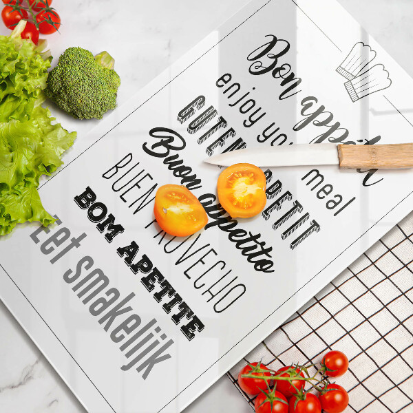 Deska kuchenna Kuchenny napis, sentencja