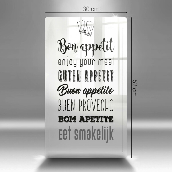 Deska kuchenna Kuchenny napis, sentencja