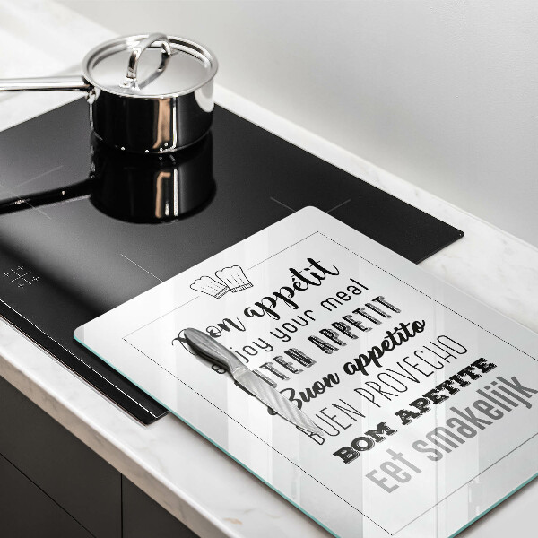 Deska kuchenna Kuchenny napis, sentencja