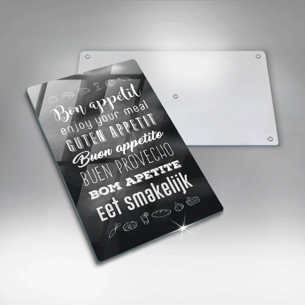 Deska kuchenna Kuchenny napis, sentencja