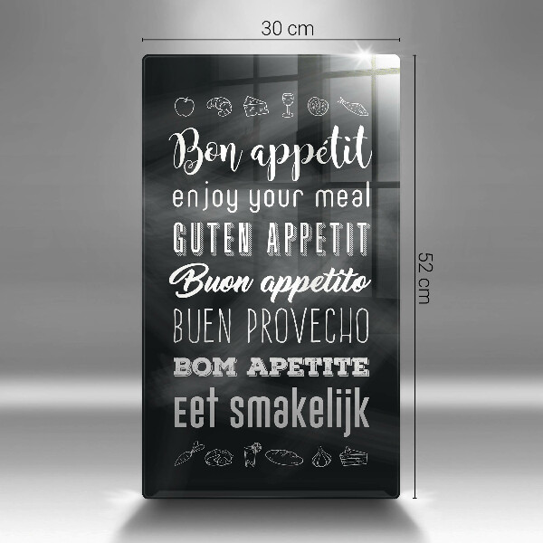 Deska kuchenna Kuchenny napis, sentencja