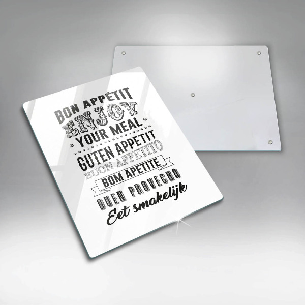 Deska kuchenna Napis do kuchni, sentencja