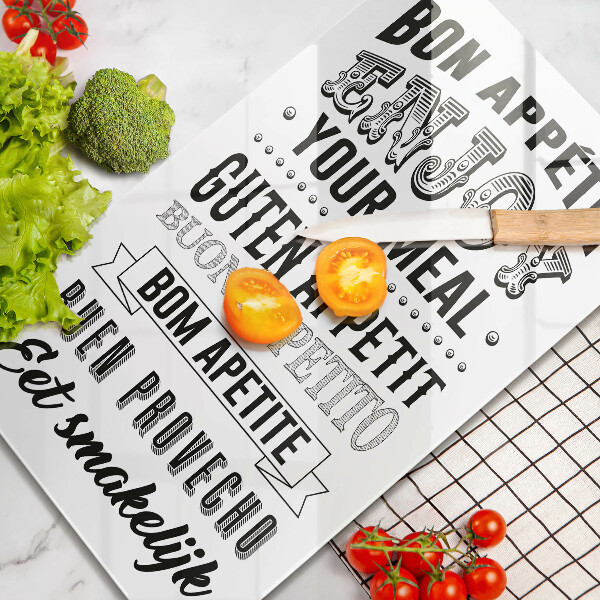 Deska kuchenna Napis do kuchni, sentencja