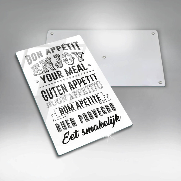 Deska kuchenna Napis do kuchni, sentencja