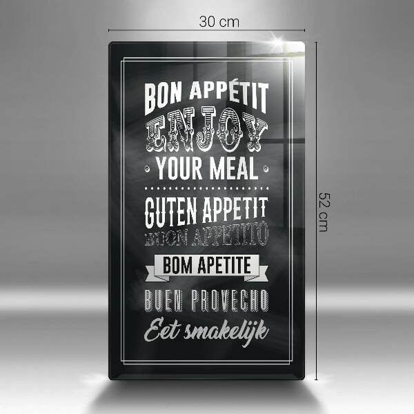 Deska kuchenna Napis do kuchni, sentencja