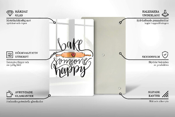 Deska kuchenna Bake someone happy