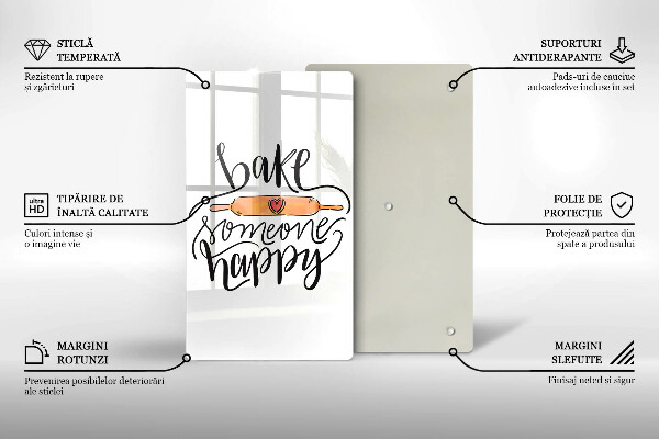 Deska kuchenna Bake someone happy