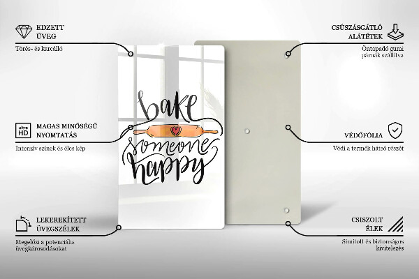 Deska kuchenna Bake someone happy