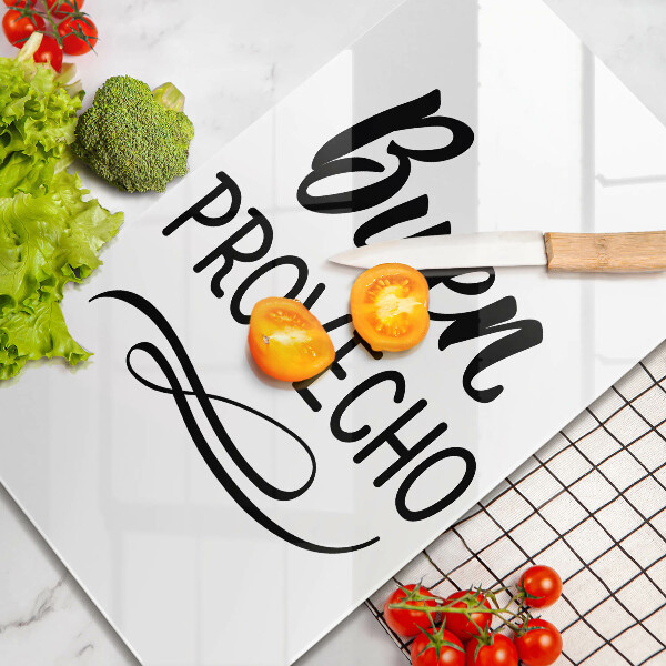 Deska kuchenna Napis Buen provecho