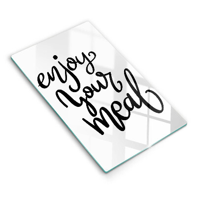 Deska kuchenna Napis Enjoy yout meal