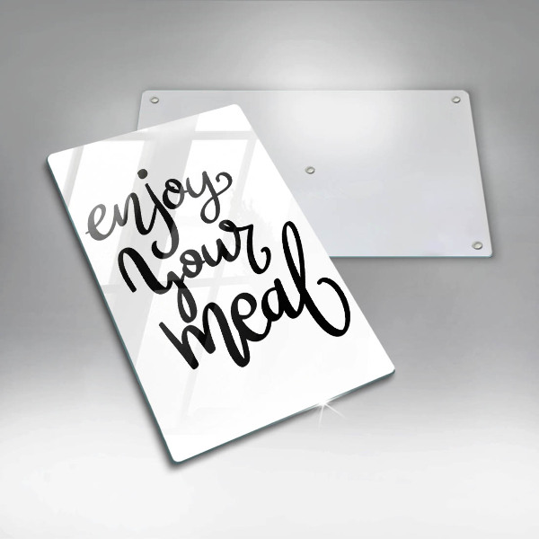 Deska kuchenna Napis Enjoy yout meal