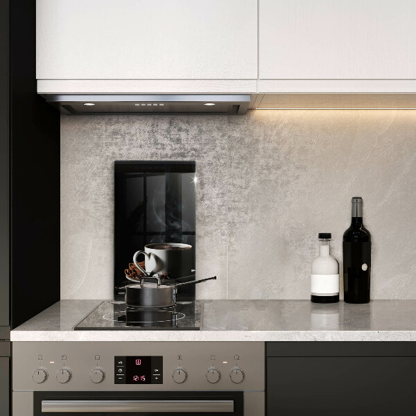 Deska kuchenna Filiżanka gorącej kawy