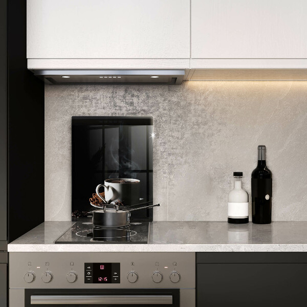 Deska kuchenna Filiżanka gorącej kawy