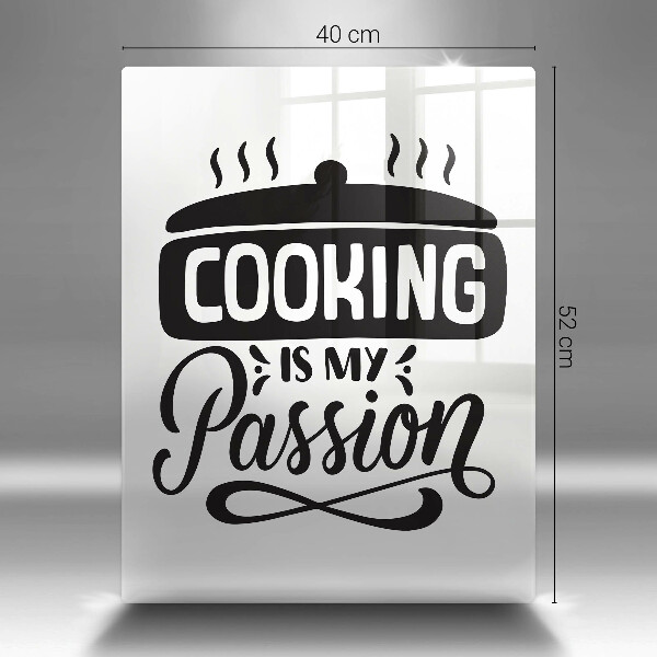 Deska kuchenna Cooking is my passion