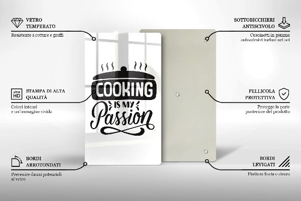 Deska kuchenna Cooking is my passion