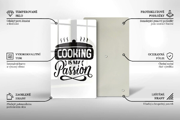 Deska kuchenna Cooking is my passion