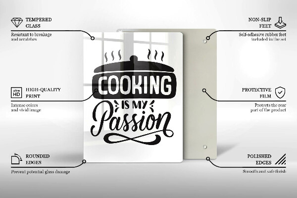 Deska kuchenna Cooking is my passion