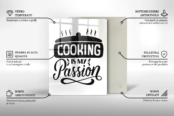 Deska kuchenna Cooking is my passion