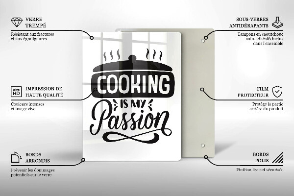 Deska kuchenna Cooking is my passion