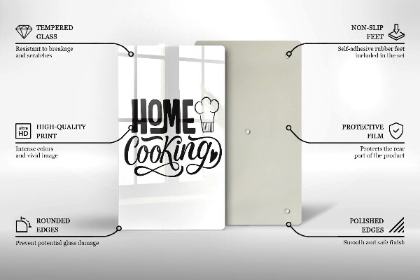 Deska kuchenna Napis Home cooking