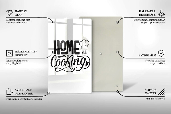 Deska kuchenna Napis Home cooking