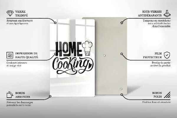 Deska kuchenna Napis Home cooking