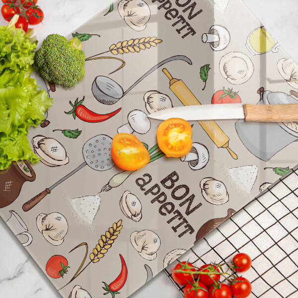 Deska kuchenna Ilustracja kuchnia