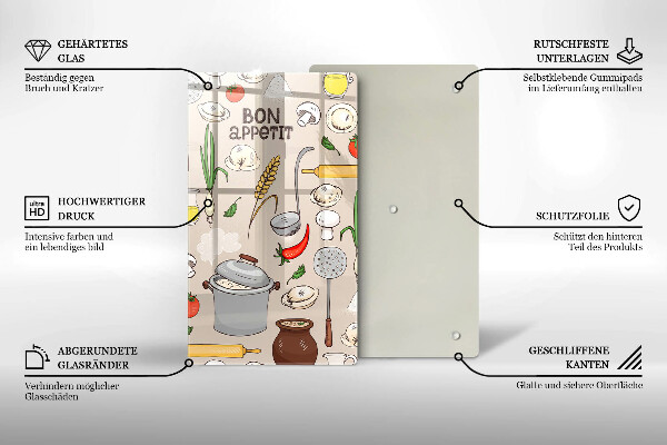 Deska kuchenna Ilustracja kuchnia