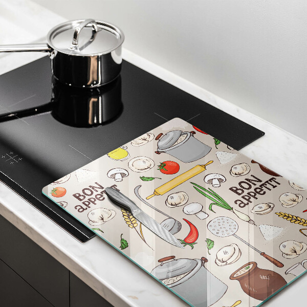 Deska kuchenna Ilustracja kuchnia