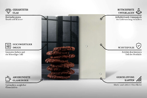 Deska kuchenna Czekoladowe ciastka