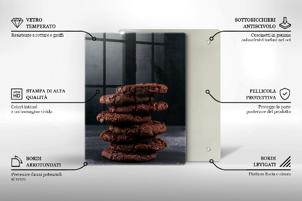 Deska kuchenna Czekoladowe ciastka