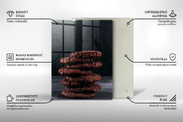 Deska kuchenna Czekoladowe ciastka
