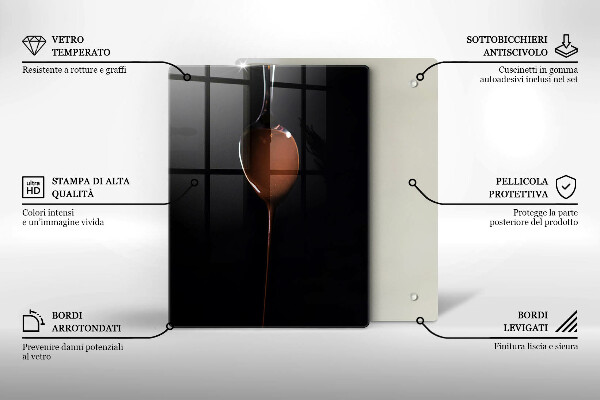 Deska kuchenna Łyżka czekolady
