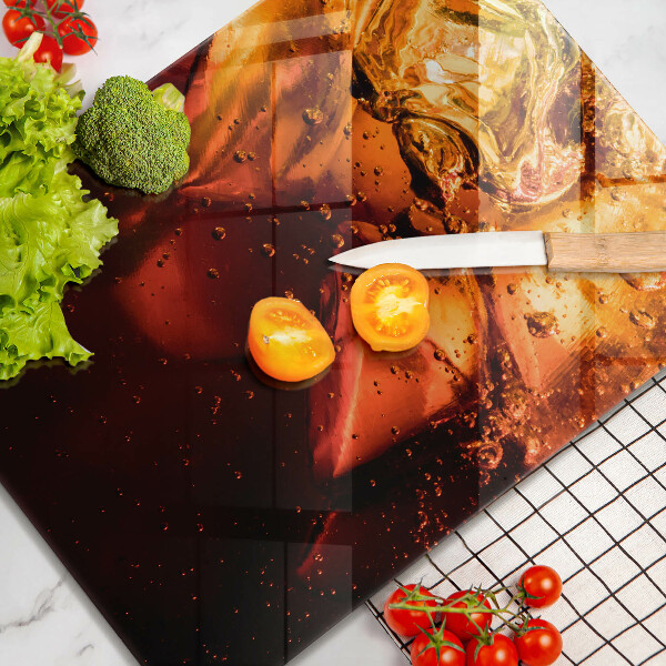 Deska kuchenna Napój cola z lodem