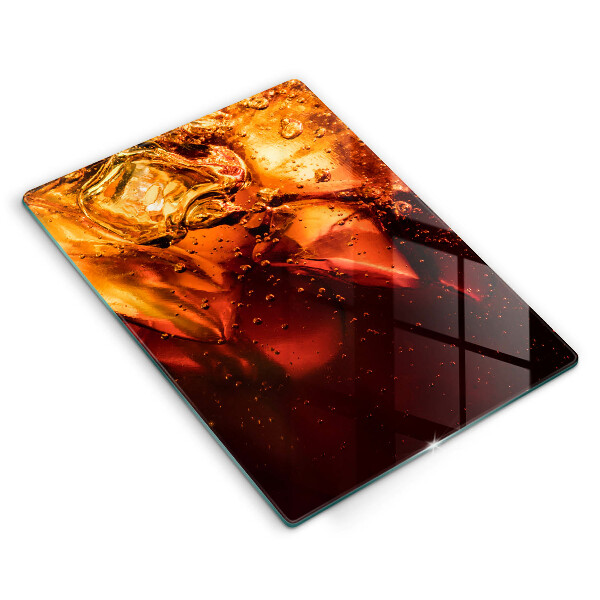 Deska kuchenna Napój cola z lodem