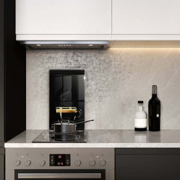 Deska kuchenna Szklanka czarnej kawy