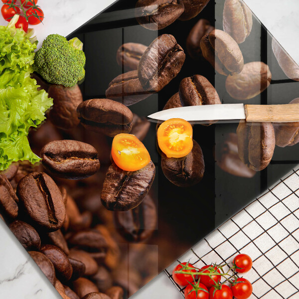 Deska kuchenna Brązowe ziarna kawy