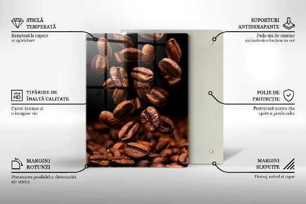 Deska kuchenna Brązowe ziarna kawy