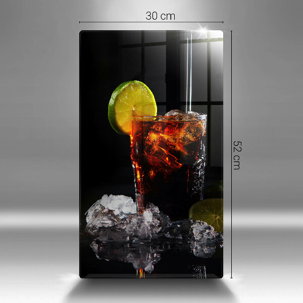 Deska kuchenna Ziemny drink z lodem