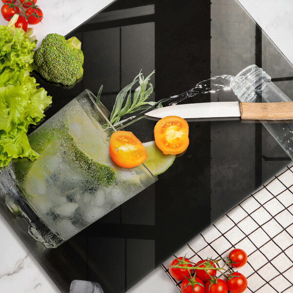 Deska kuchenna Szklanka z wodą