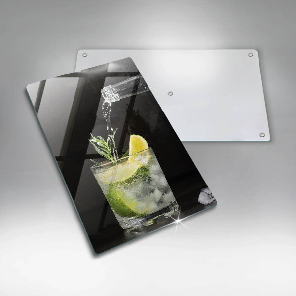 Deska kuchenna Szklanka z wodą