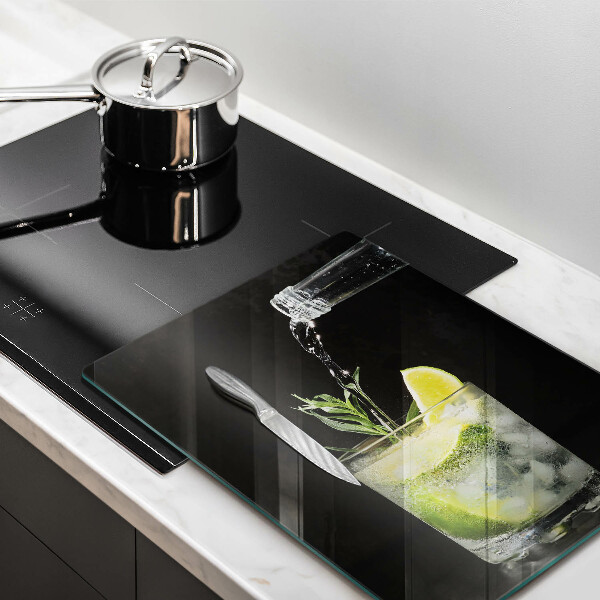 Deska kuchenna Szklanka z wodą