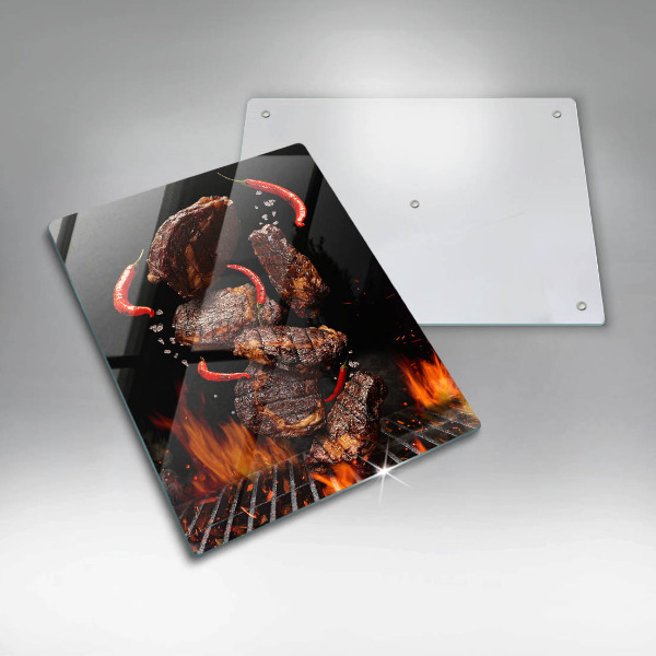 Deska kuchenna Mięso na grillu