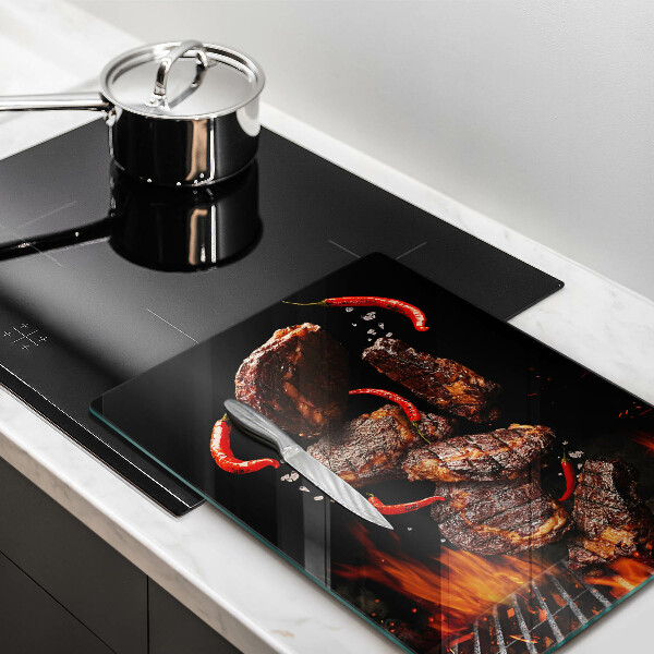 Deska kuchenna Mięso na grillu