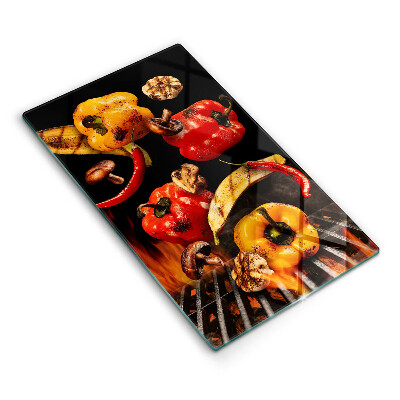 Deska kuchenna Warzywa na grillu