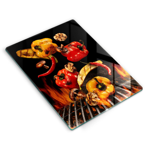 Deska kuchenna Warzywa na grillu