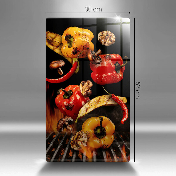 Deska kuchenna Warzywa na grillu